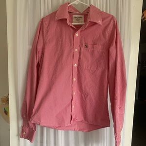 Abercrombie long sleeve button up (size Large)